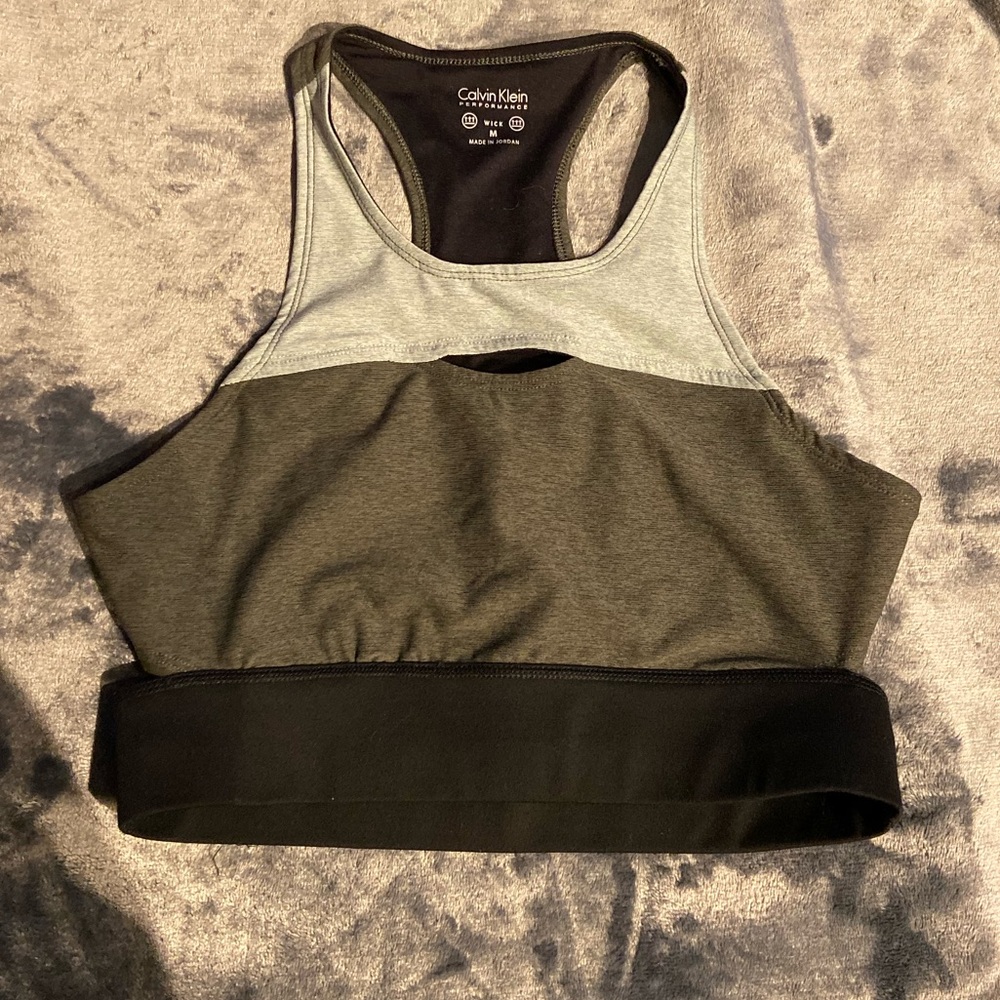 Calvin Klein crop-sports bra